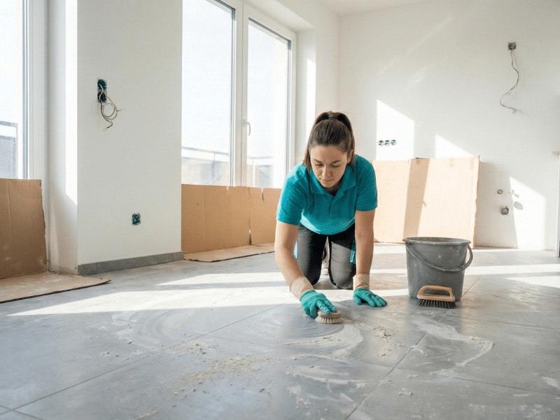 Limpieza de pisos recién terminados y obra nueva en Zaragoza