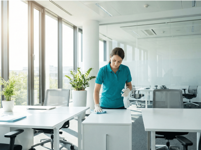 Limpieza profesional de oficinas en Zaragoza