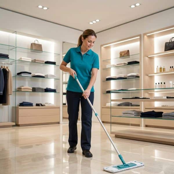 Limpieza de tienda en Zaragoza